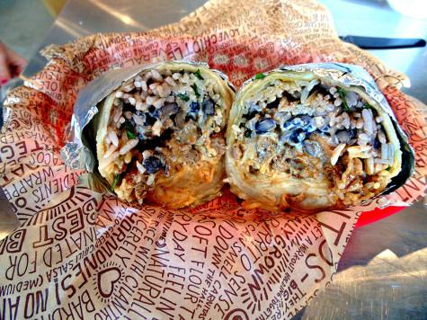 One of our favorite items we tried was the Quesarito from Chipotle.