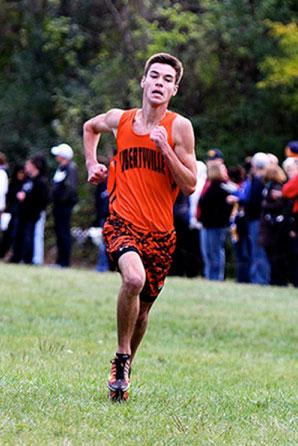 Humen sprints his way to his Conference victory.