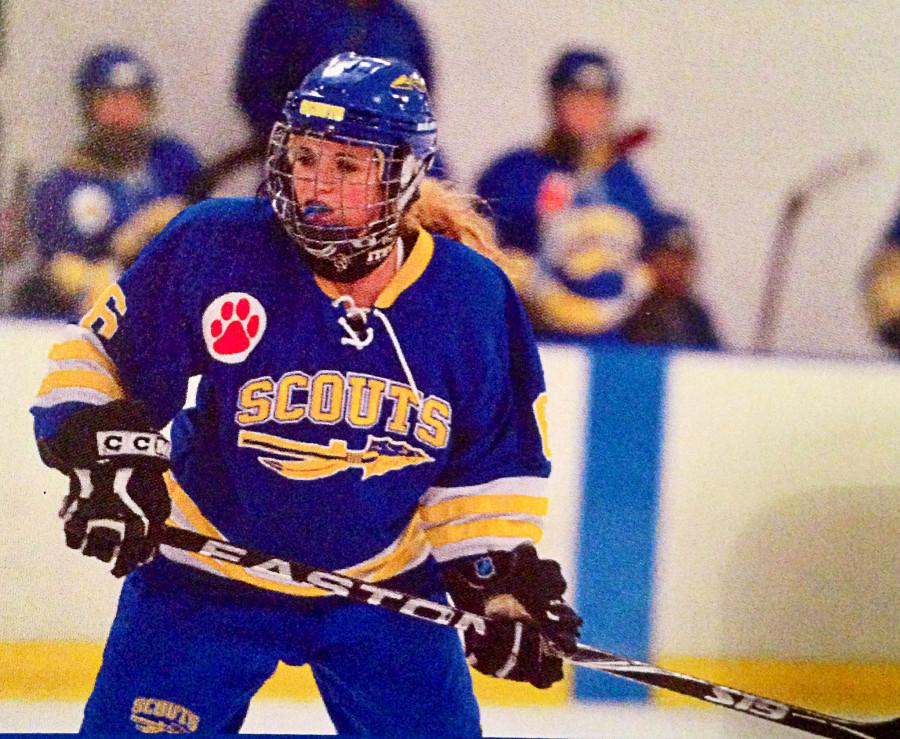 Junior Shannon Miller couldn't picture her life without hockey and hopes to continue playing club in college.