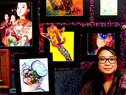 Senior artist Danielle  Chon-Briggs