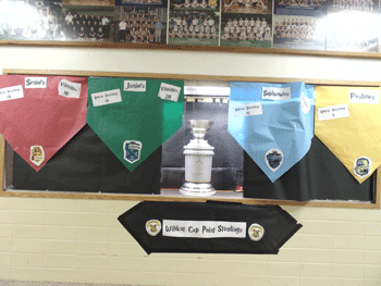 Throughput Spirit Week, the different grades compete against each other in a show of school spirirt. At the end of the week, the grade that has the most points will get the treasured Spirit Cup. 