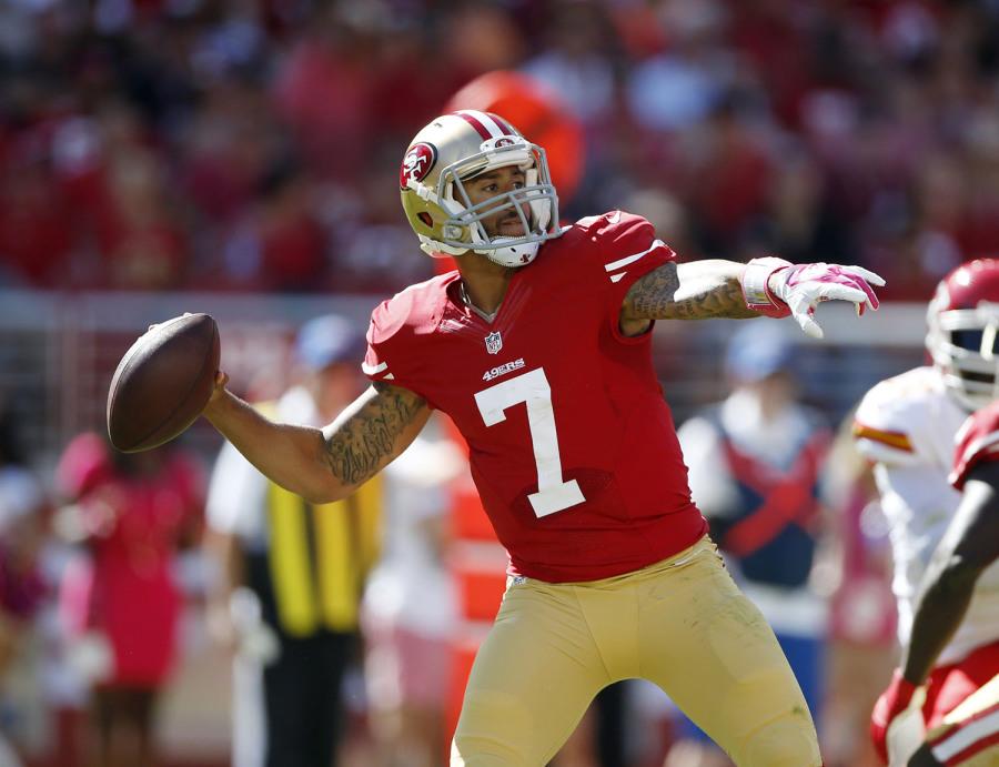 Colin Kaepernick should utilize both his legs and arm as he tries to move the ball against a tough Seahawks defense