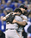 Bumgarner won two games and closed a third for the Giants' third World Series in five years.