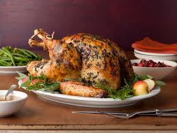 Turkey is the main course in most Thanksgiving feasts.