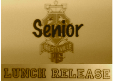 Images from a student's ID that identify a student as a senior who participates in lunch release.
