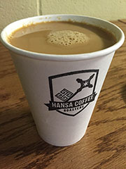 The Catfé will sell coffee from Hansa for $1 per cup. 