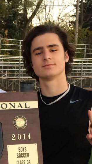 Pacholski believed that his luscious mane was the key to his success on the soccer field this season.