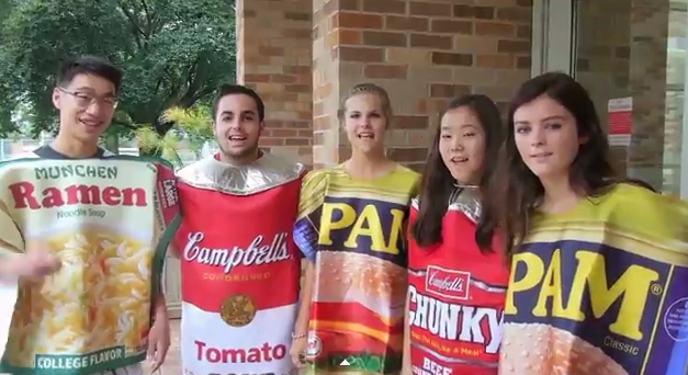 Current graduating seniors Joey Pucino (second from left), Jenny Pahng (second from right), and Shannon Roche (far right), will be replaced on the Student Council Executive Board next year by newcomers Alejandro Garcia-Escobar, Jordan Mitchell, Daniel Oh, Alyssa Seefeldt, and Kien Tran, who will join incumbents Cameron Chen (far left) and Dolores Palmieri (middle).