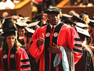 Even stars in their sports, like Shaquille ONeal see the benefits in getting a college degree.