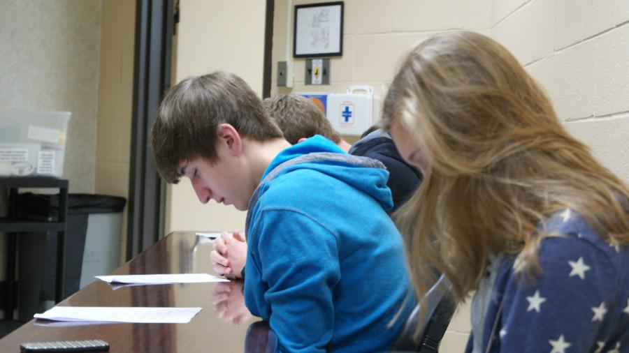 "Praying helps keep my mind clear and focused. It helps me keep my priorities straight both in and out of school." 
-Disa Sullivan
