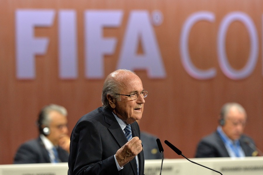 FIFAs+President%2C+Joseph+Sepp+Blatter%2C+has+come+under+a+lot+of+fire+during+the+investigation%2C+despite+winning+re-election