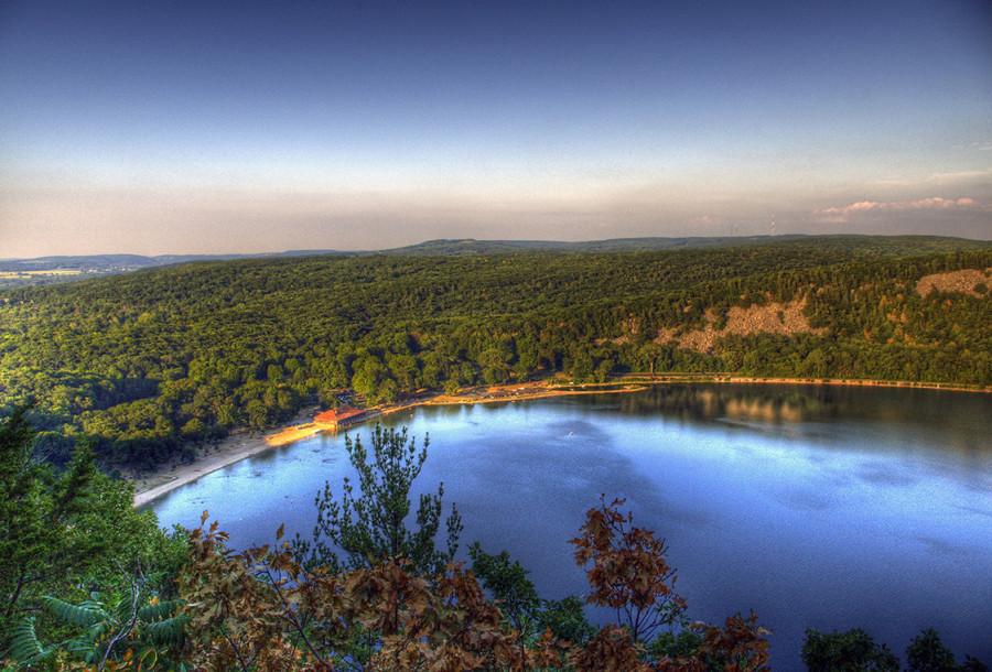 Devil’s Lake, pictured above, is one of the locations that the Outdoor Ed club is hoping to go to for a weekend camping trip. Devils Lake is a three-hour drive from Libertyville, so school administration must give the club the okay.

