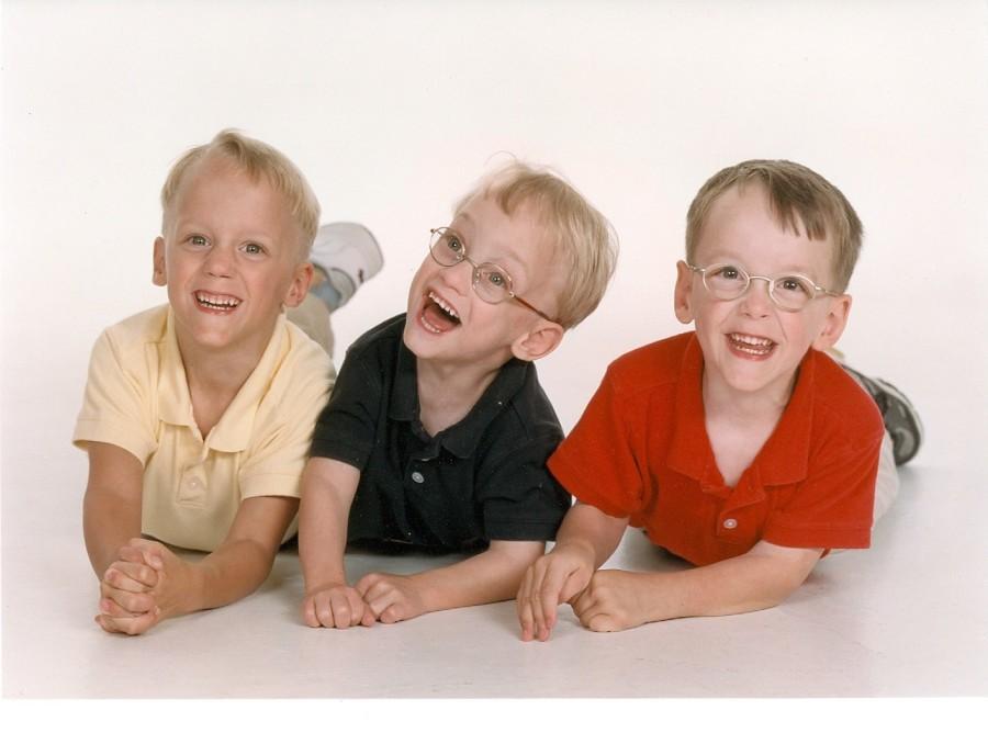 Jackson, Spencer, and Corbin Chartier grew up in Omaha, Nebraska, spending quality time with family.