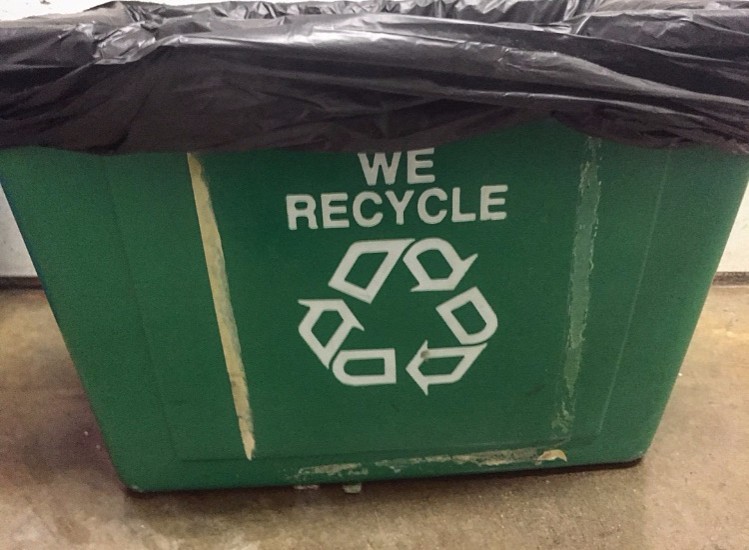 While LHS has recycling, it is not fully utilized and is at times not used whatsoever.