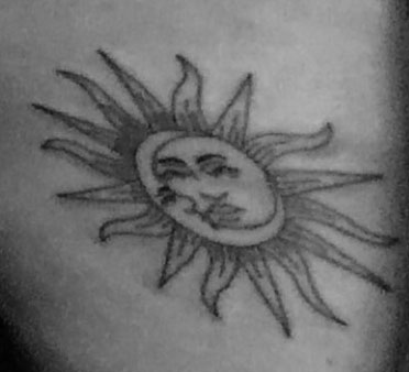 sun tattoo