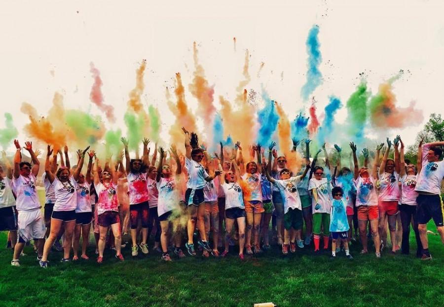 Libertyville High School's first annual Color Run last year raised about $4,000. This year, LHS is hoping to raise $8,000. 