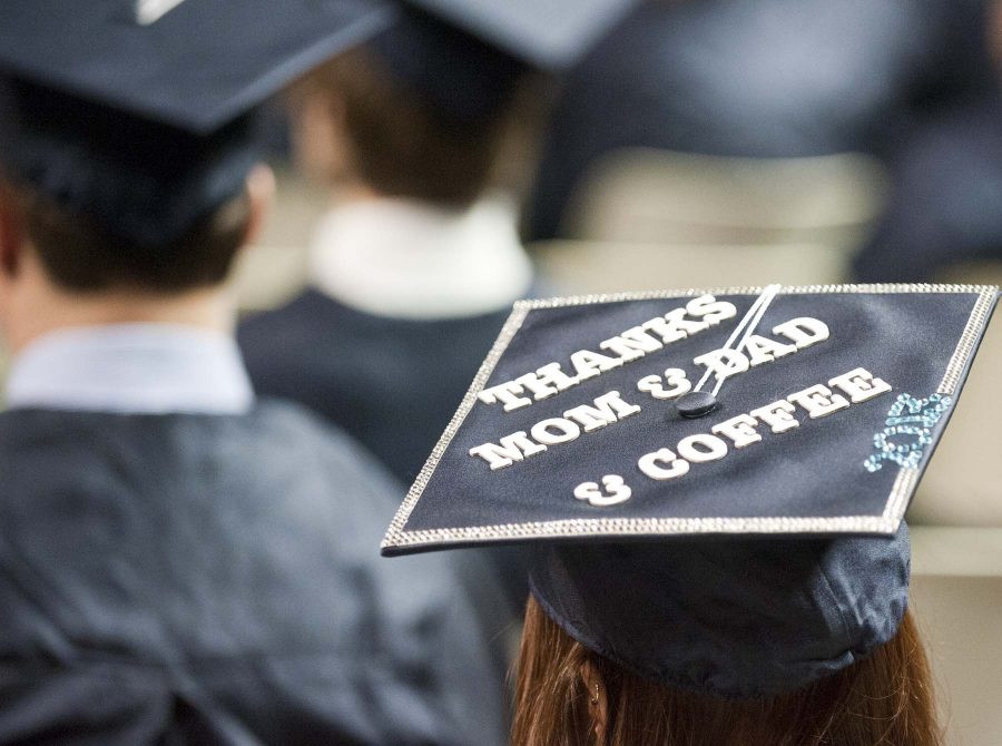 Decorated+graduation+caps+would+add+an+element+of+individuality+and+creativity+to+the+ceremony.