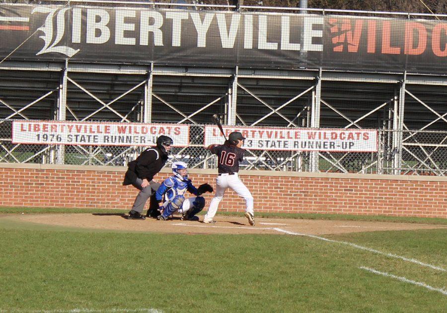 Ryan+Greenberg+gets+ready+to+swing+at+a+first+pitch+strike