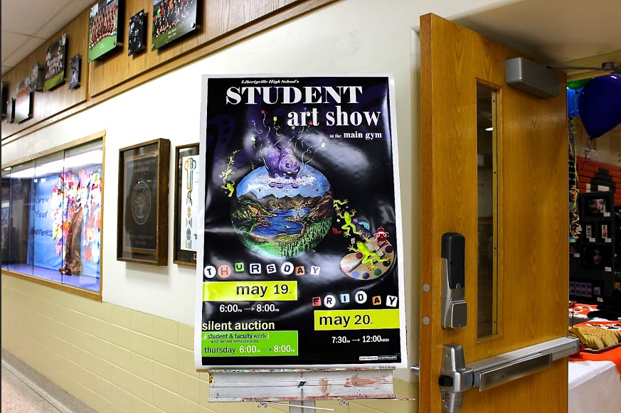 LHS hosted its annual art show on Thursday, May 27th. 