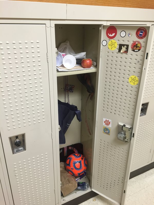 As locker clean outs approach, students comb through the treasures and trash to be found inside.