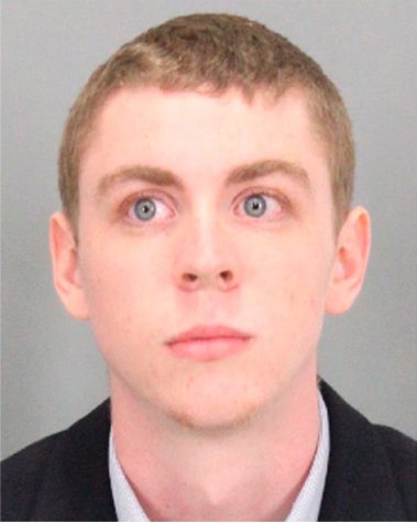 Brock Turner is photographed for his sentencing on June 2, 2016.