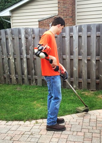 Rankin wedging a yard.
