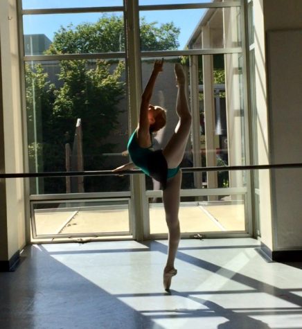 Senior Sarah Mateer has been dancing since age 2, and has been performing in the "Magic of the Nutcracker" for 10 years now.