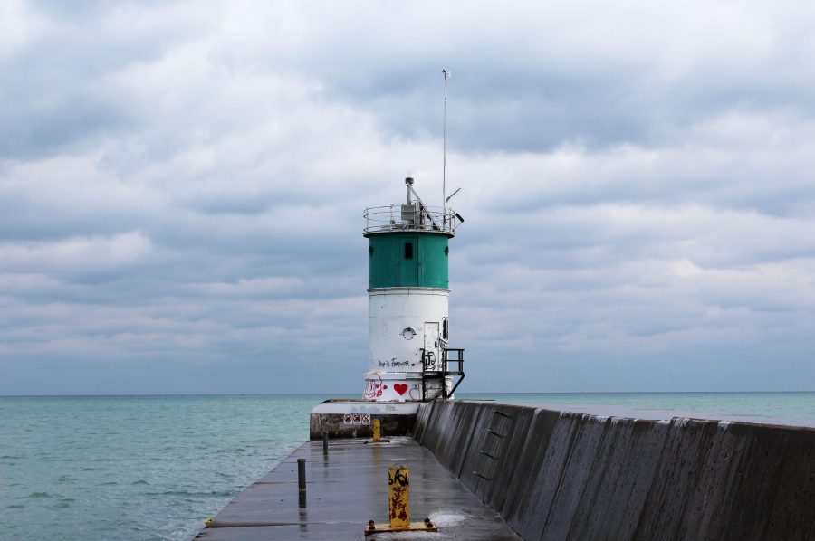 The Waukegan Harbor and Marina is a nice change of scenery from Libertyville. It has a small boardwalk with shops along the way, and a lighthouse at the end of the pier. It’s a perfect place to visit on a summer afternoon, changing it up from local beaches like the ones in Lake Forest and Lake Bluff.
