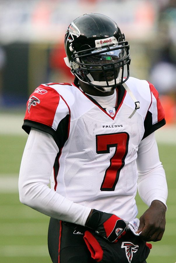 Falcons+legend+Michael+Vick+was+the+face+of+the+franchise+prior+to+the+Matt+Ryan+era.+