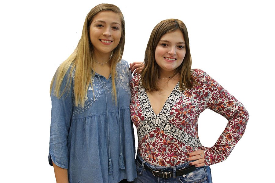  Seniors Lexi Acosta and Michela Misconi started their own company, L and M Jewelry, this past December.