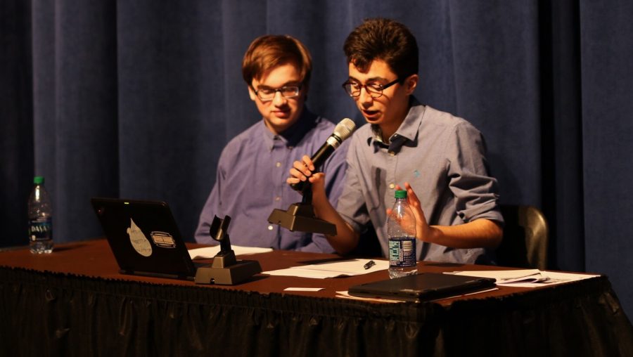 On March 24, Drops of Ink hosted a mayoral town hall meeting with Libertyville mayoral candidates Terry Weppler (the current mayor) and Jeff Harger. Staff members Alejandro Garcia Escobar (opinion editor) and Jack Kosowski (sports editor) led and moderated the discussion, asking pre-written questions and taking them from audience members as well. All were invited to attend the form, and noted guests included students from Advanced Placement Government classes. 
