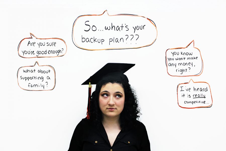 Art majors are constantly subjected to questions like whats your backup plan? and how are you going to make any money?”
