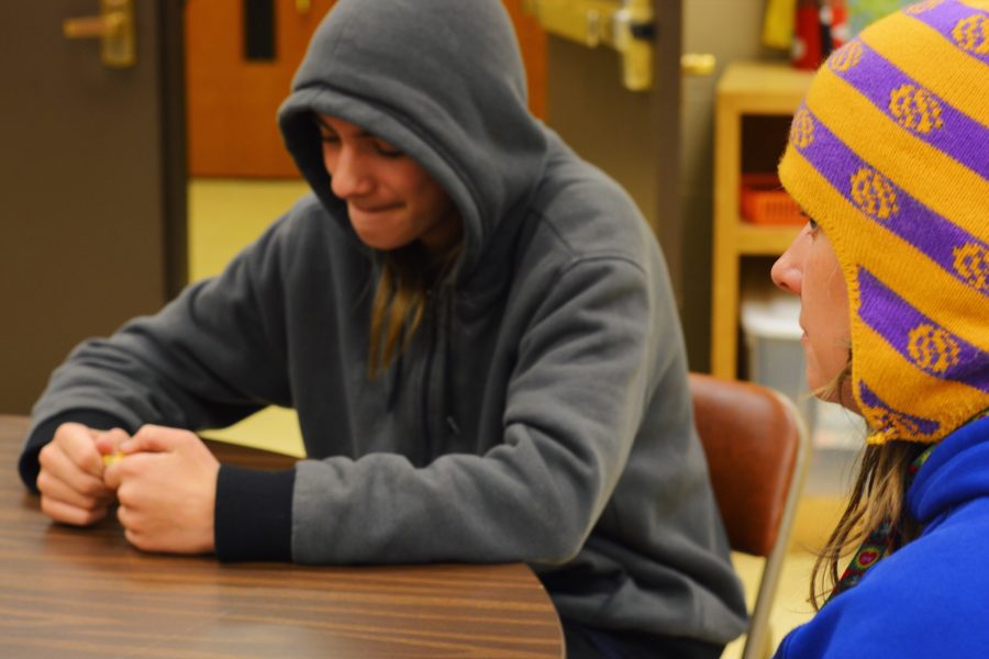 Jory is pictured on the right, with the hat. 