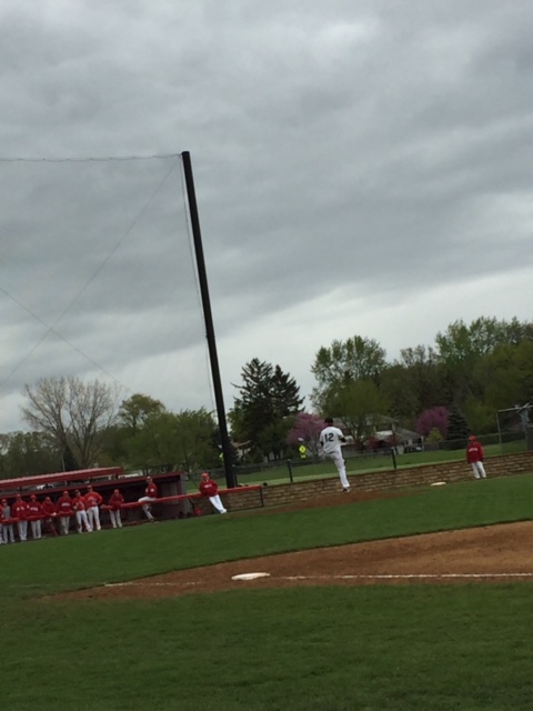 Cats pitcher Riley Gowens delivers a pitch in the Cats 6-4 win.