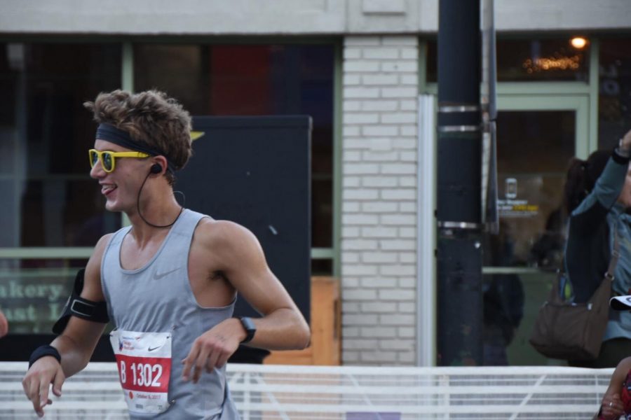 Johnson ran the Chicago Marathon on Oct. 8 in 3:41:23, finishing 14th in the 16-19 age group.