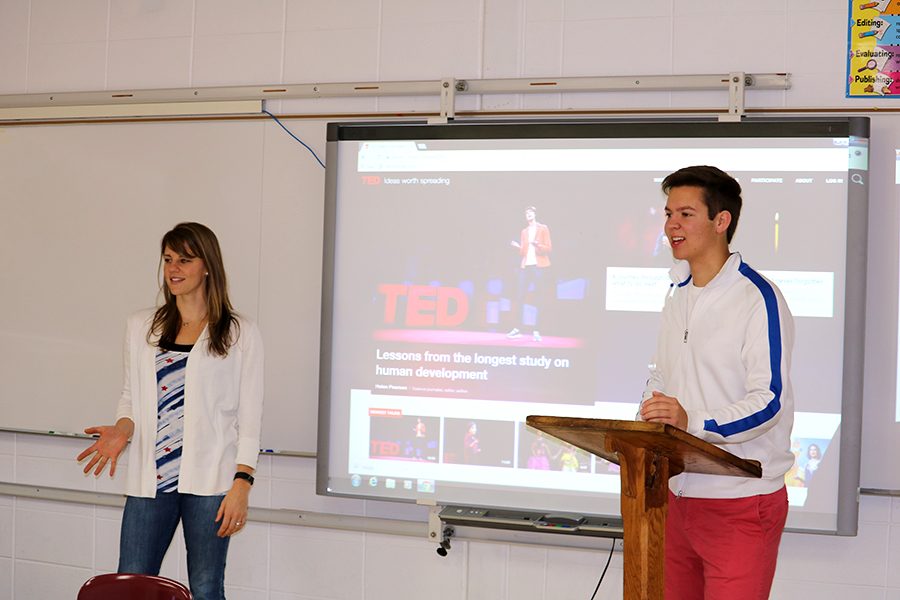 The TED Talk club, founded by John Scott and sponsored by Melissa Gorski and Christopher Thomas, aims to help members improve their public speaking skills. The first meeting is on Monday, Oct. 16 in Ms. Gorski’s room.