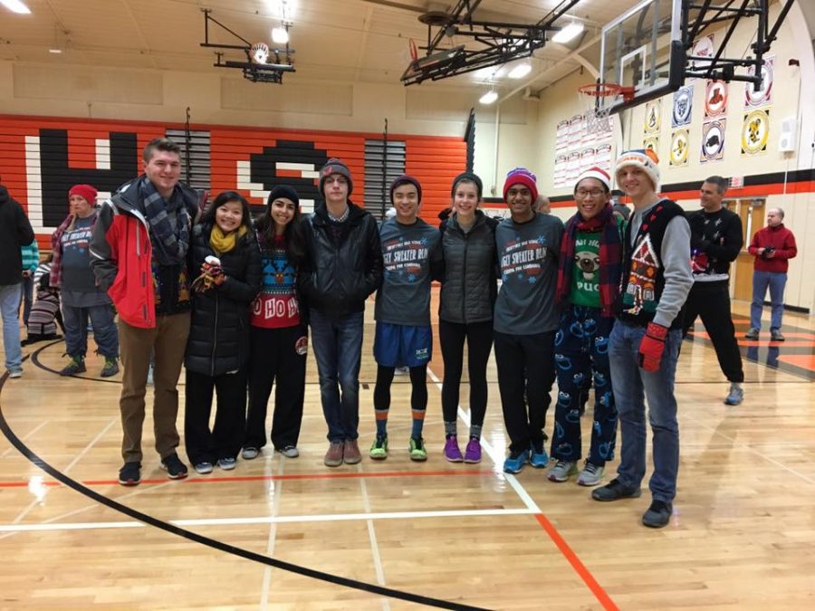 On Sunday, Nov. 19, Caring for Cambodia will be holding their third annual Ugly Sweater Run around Butler Lake. Participants from last year’s event are pictured above.