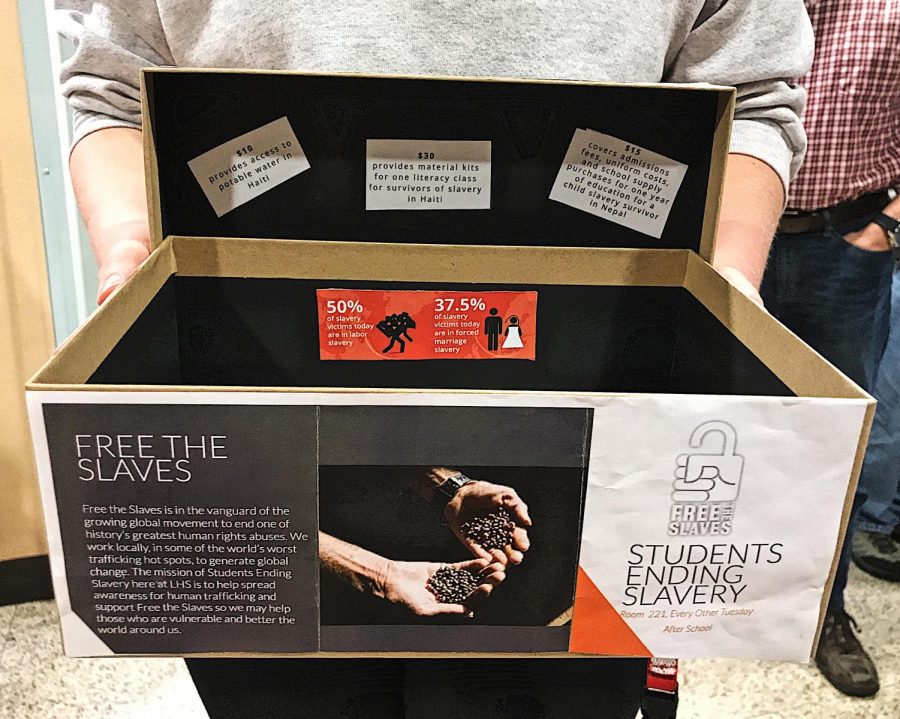 At the school musical earlier this month, which included themes like enslavement and oppression, the members of Students Ending Slavery took the opportunity to educate the audience on present-day slavery and raise money for the club. 