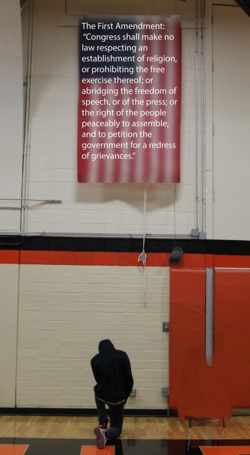 LHS students, specifically football players and marching band members, have been "taking a knee" during the national anthem to protest inequality throughout the nation.