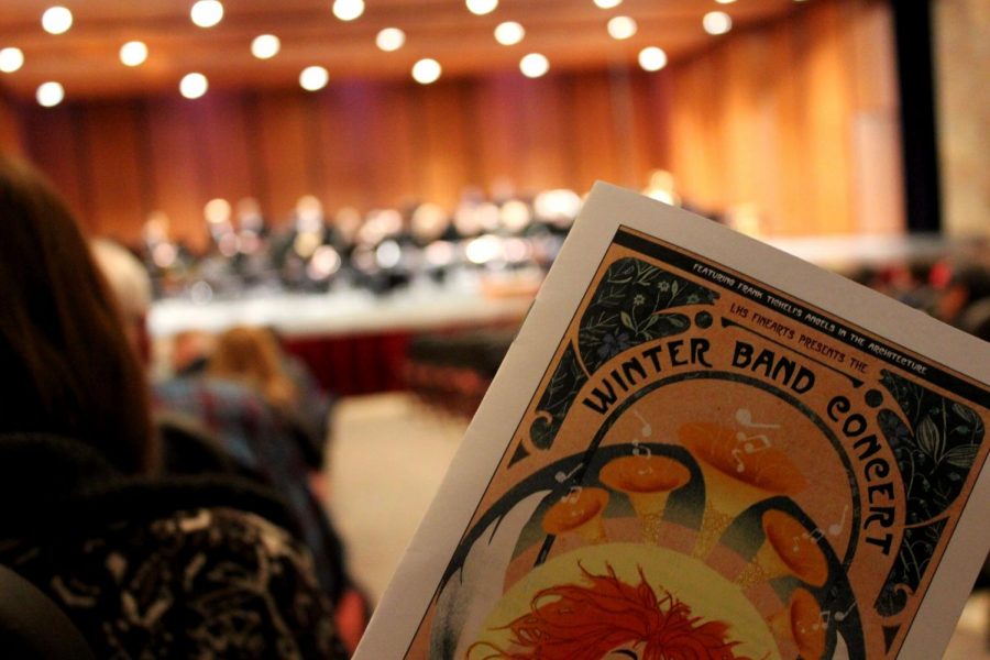 On Wednesday, Feb. 21, the LHS bands held their annual winter band concert in the auditorium.