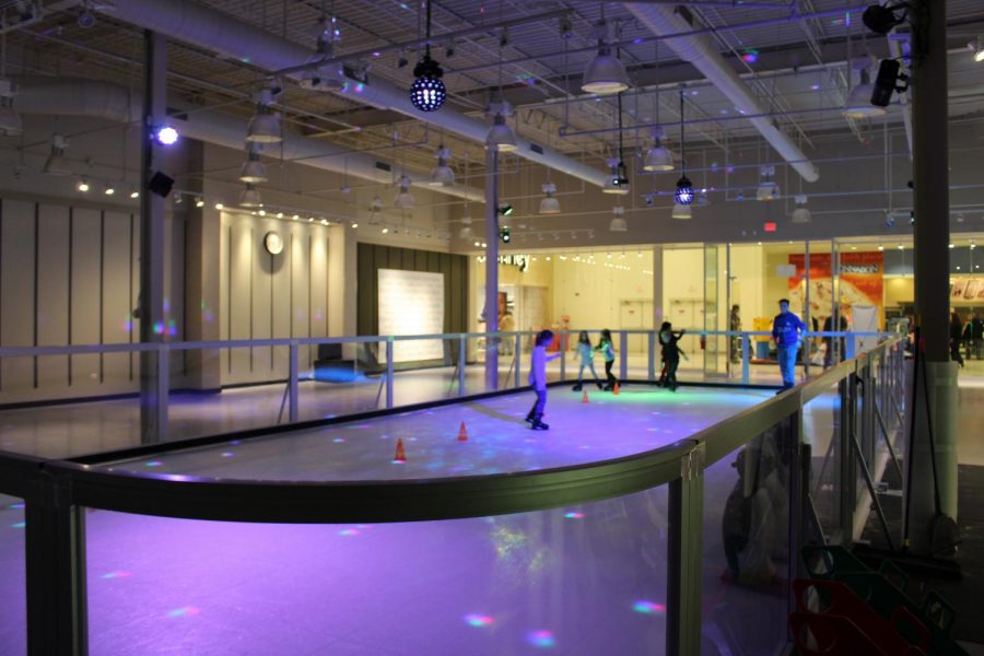 The Skate Room, which opened in mid-November, is a synthetic ice rink whose owners wanted a place for families and friends to get physical activity while enjoying a social environment.