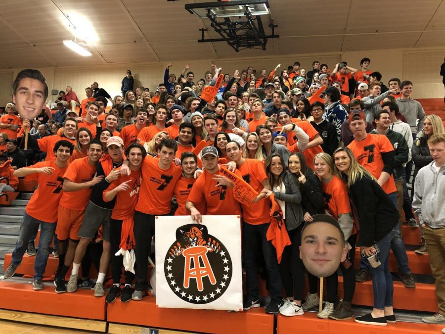 Whenever an LHS sports event, such as a basketball game, has a large fan turnout, there is often positive feedback for the players. “The fans energize us, and it’s great to have a ton of people come to our games,” mentioned boys basketball senior captain and starting forward Chase Eyre.