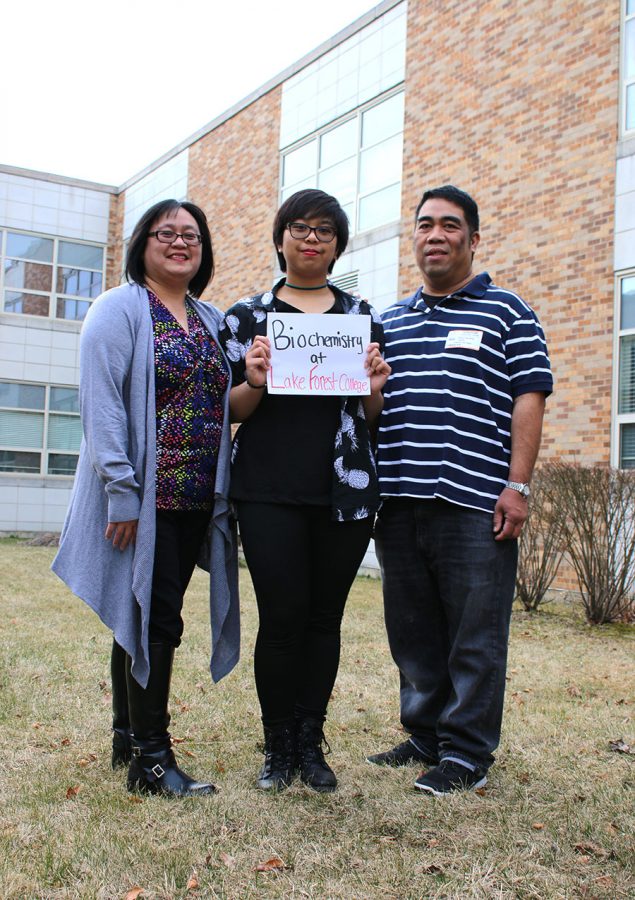 Felisa Umadhay, a senior, will be studying biochemistry at Lake Forest College. Umadhay has felt a calling to science from a young age because of her parents’ background in nursing.