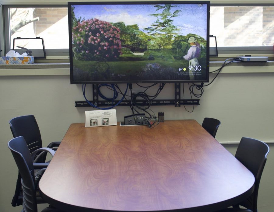 Similar to the LED (a collaborative place for teachers to go to learn more about technology), the Drop-in Lab will be moved to a different room, where it will become a group project area with lots of technology available, such as TVs and Smartboards.