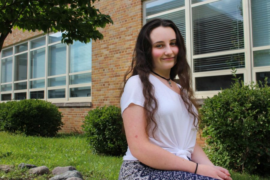 Karina Konshin, a junior at LHS, is interested in the arts of drawing, poetry, and singing; most surprisingly, Konshin also enjoys freestyle rapping.