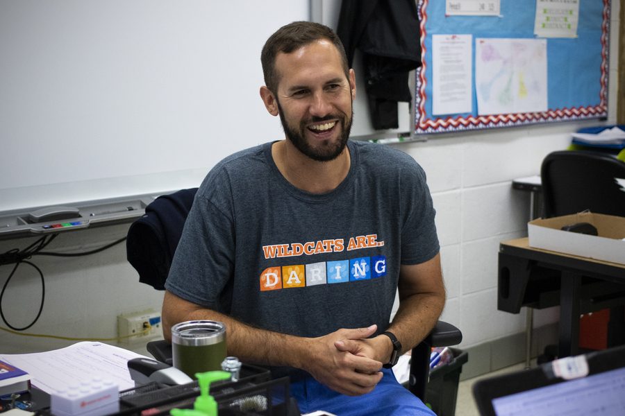 A player turned coach, Mr. Aubin has always been passionate about sports like volleyball and football. Becoming a teacher at Libertyville not only meant that he could fulfill his desire to teach, but also continue his involvement with the sports he loves.
