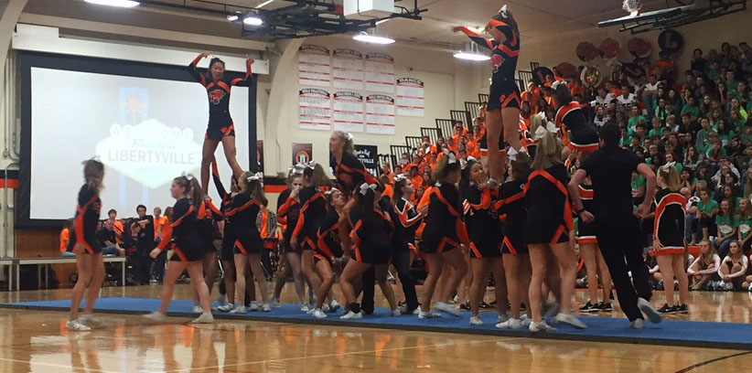 LHS kicks off homecoming festivities with pep assembly