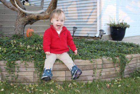 Finn Ray, a 2-year-old with Down Syndrome, currently goes to classes at a GiGi’s Playhouse location in Hoffman Estates. His mother, Elizabeth Ray, expressed she is looking forward to a shorter commute for Finn’s services at GiGi’s in Deerfield.