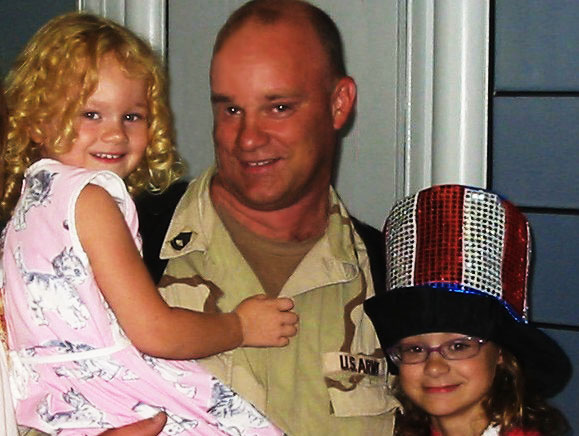 Then four years old, current LHS senior Lillian McGowen was reunited with her father after being deployed to Iraq. Now, her father is retired from military service and Lillian is starting the beginning of her own military career as she hopes to attend West Point military academy.