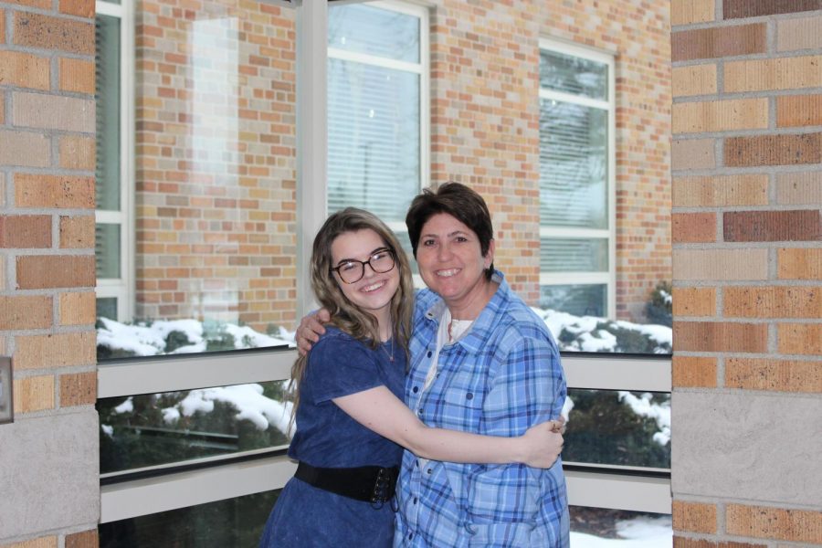 Emma Bloom remembered how Ms. Patti Mascia helped her bring gifts to kids and their family during the WISH dinner.